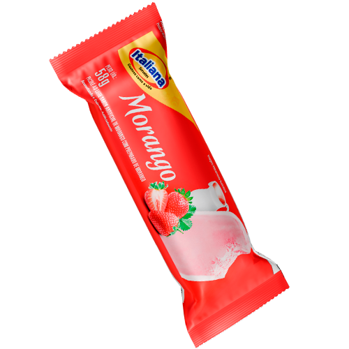 Picolé de Morango