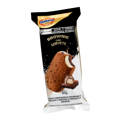 Brownie com Sorvete