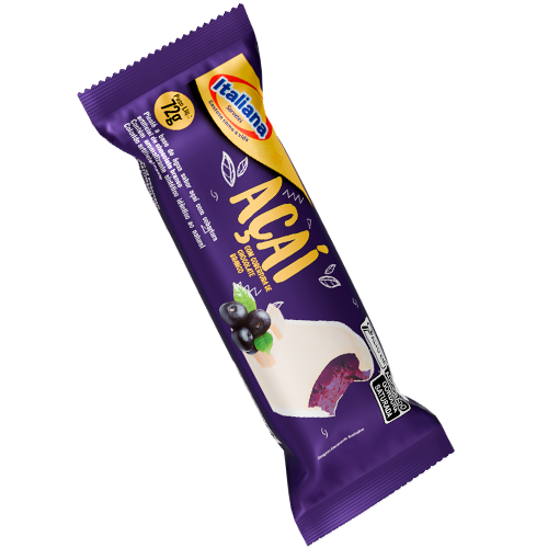 Picolé de Açaí