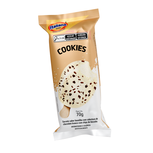 Picolé de Cookies
